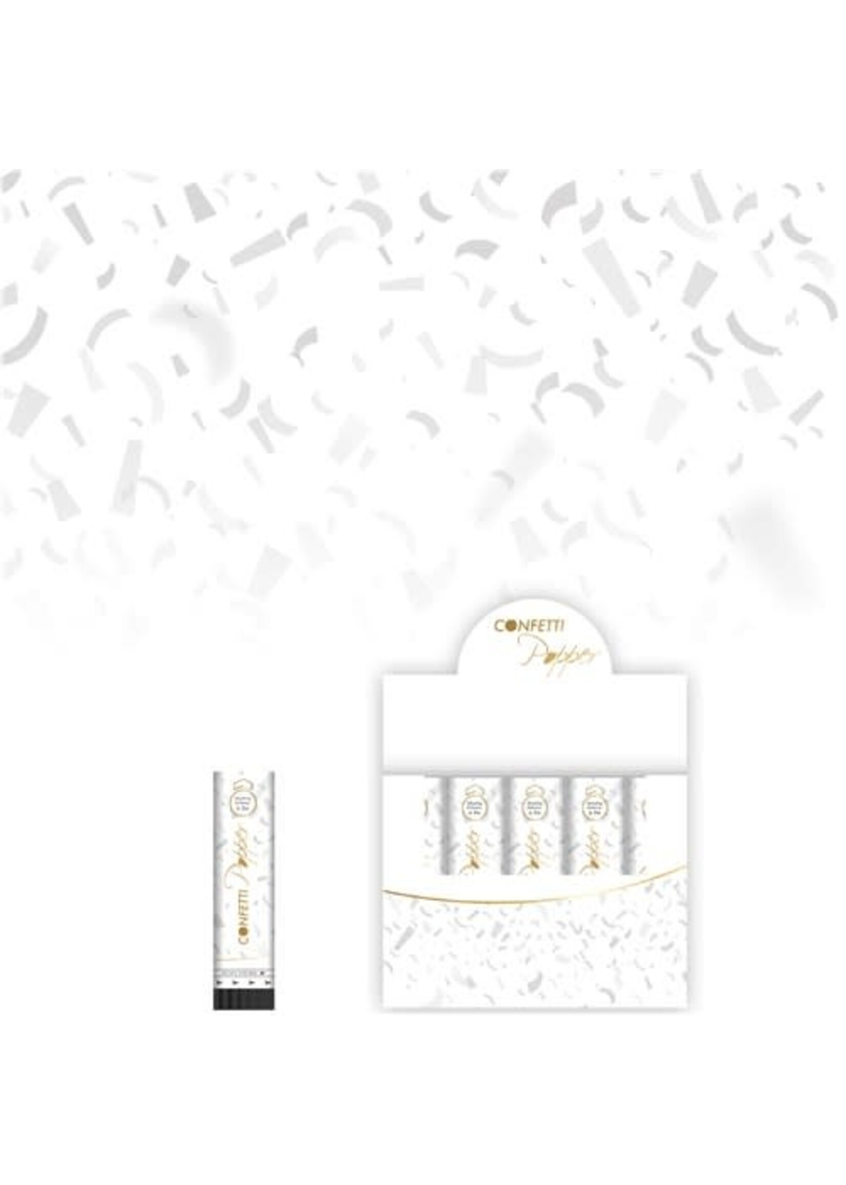 Feestkleding Breda Confetti popper bruiloft (20cm)