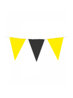 Feestkleding Breda Vlaggenlijn zwart/geel