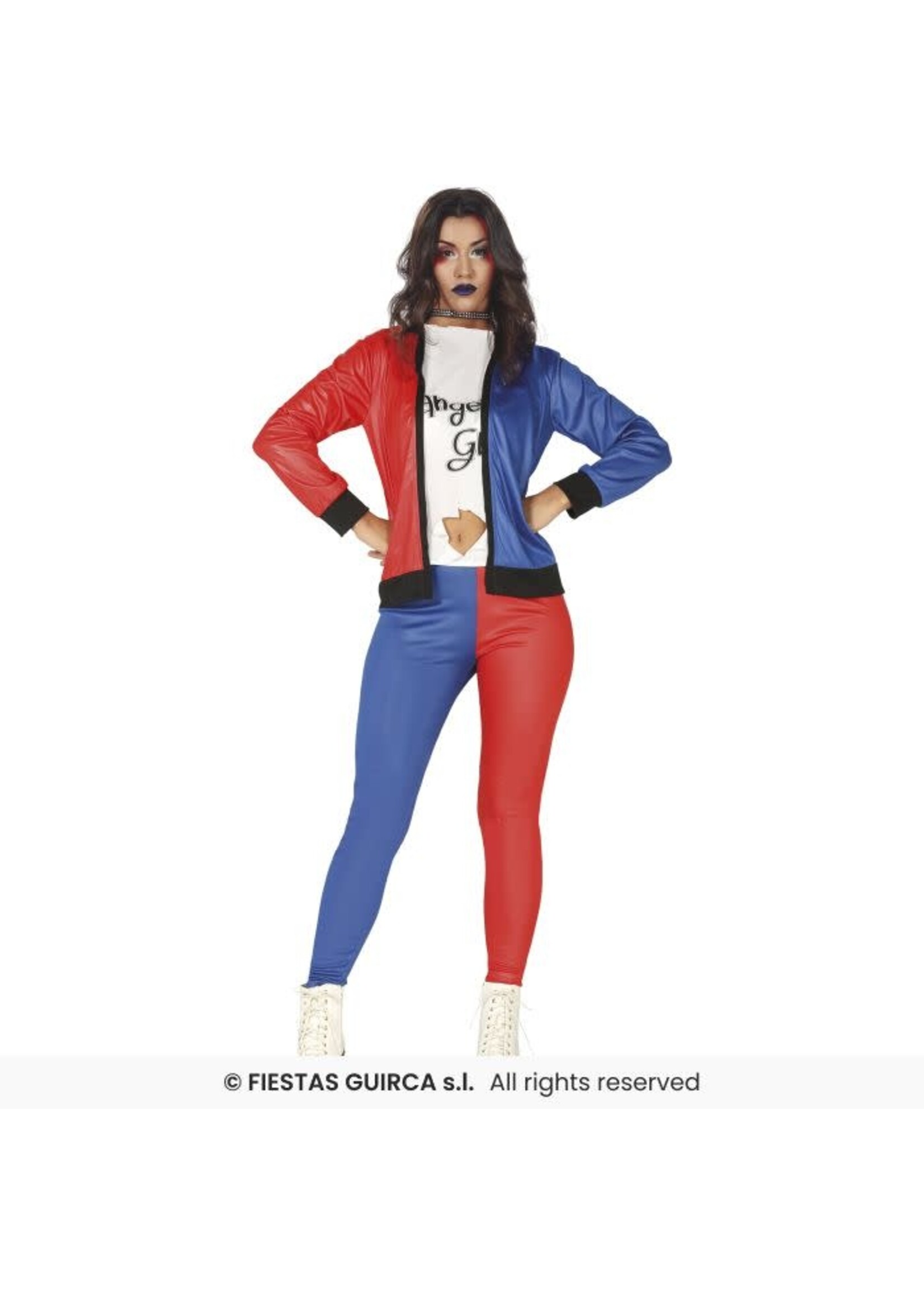 Feestkleding Breda Danger women / gevaarlijk meisje