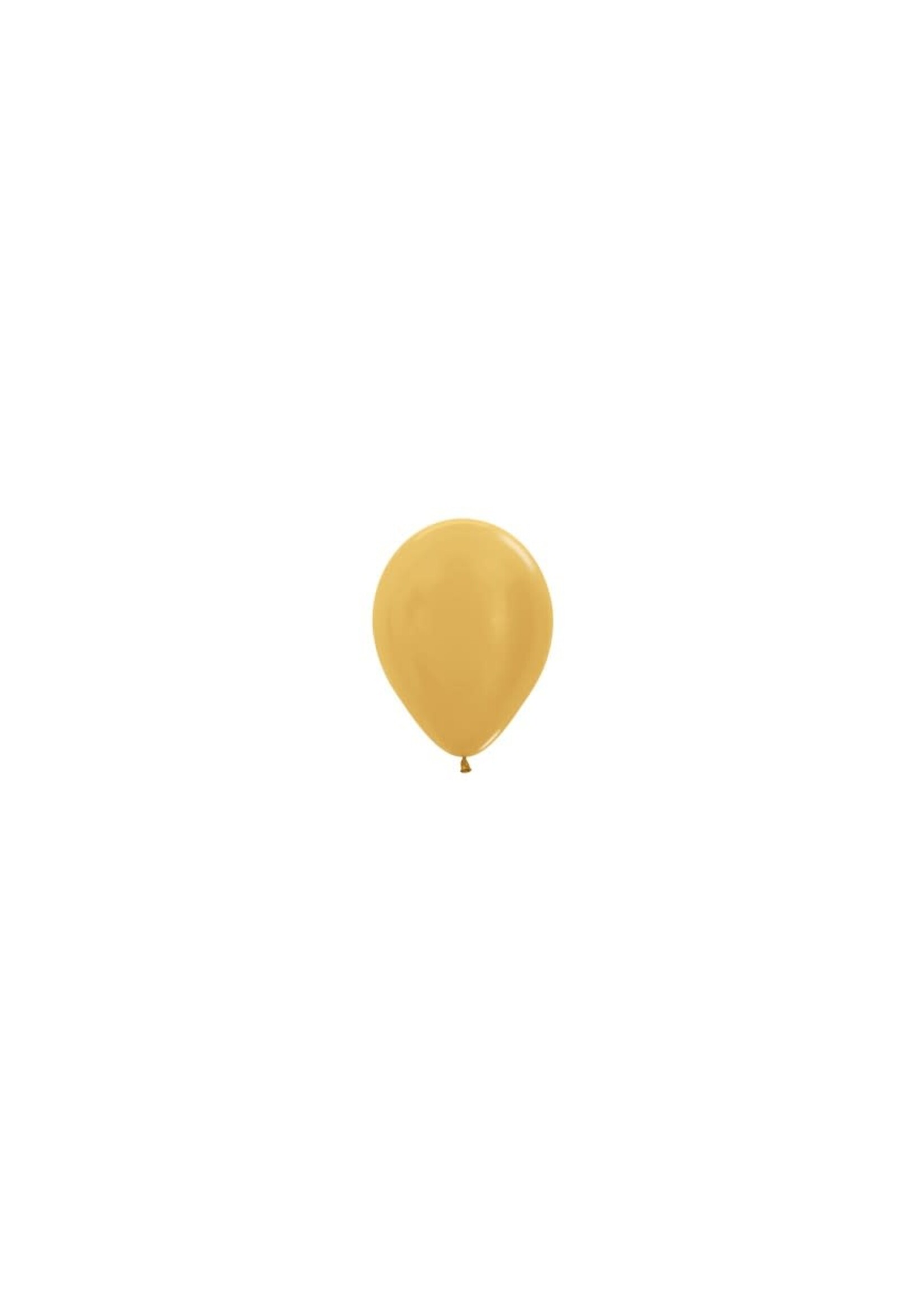 Sempertex Ballonnen Metallic Gold 570 - 50 stuks / 5 inch