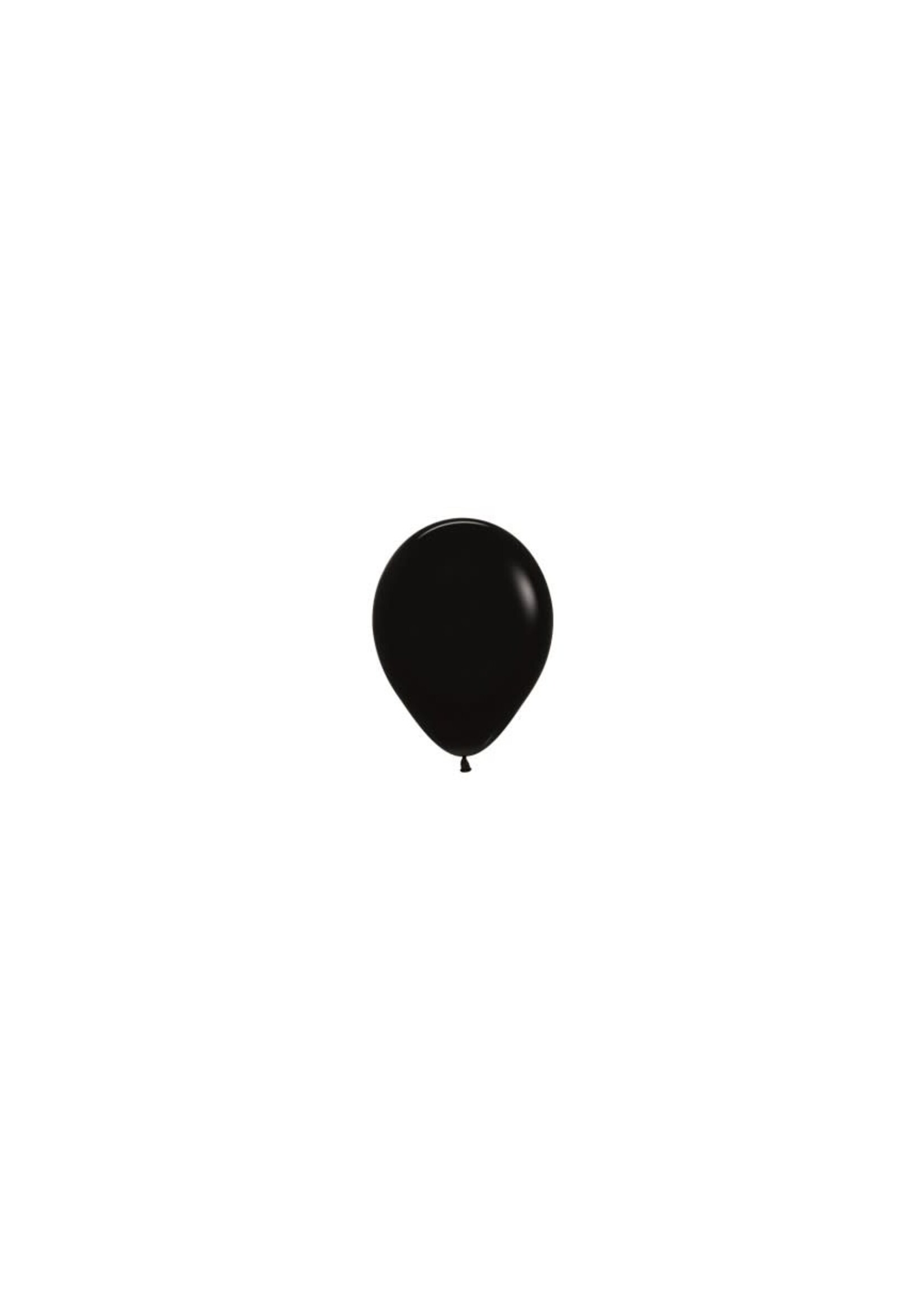 Sempertex Ballonnen Fashion Black 080 - 50 stuks / 5 inch