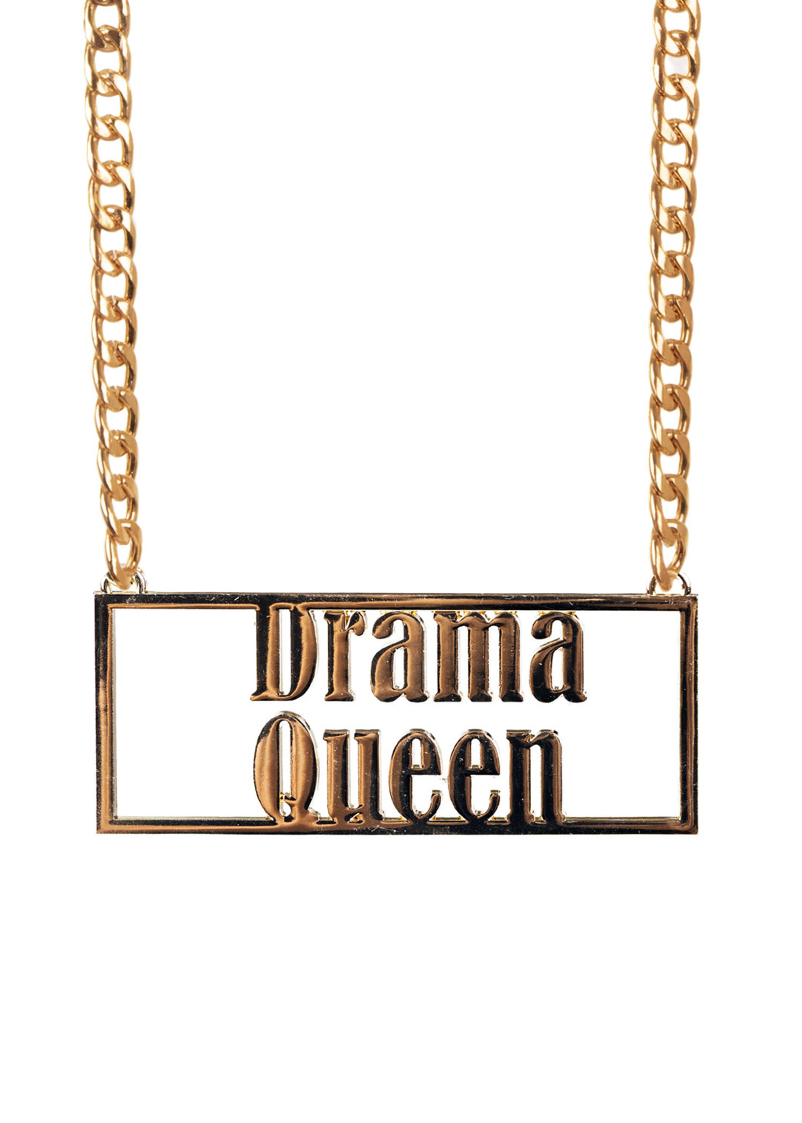 Feestkleding Breda Ketting met hanger Drama Queen