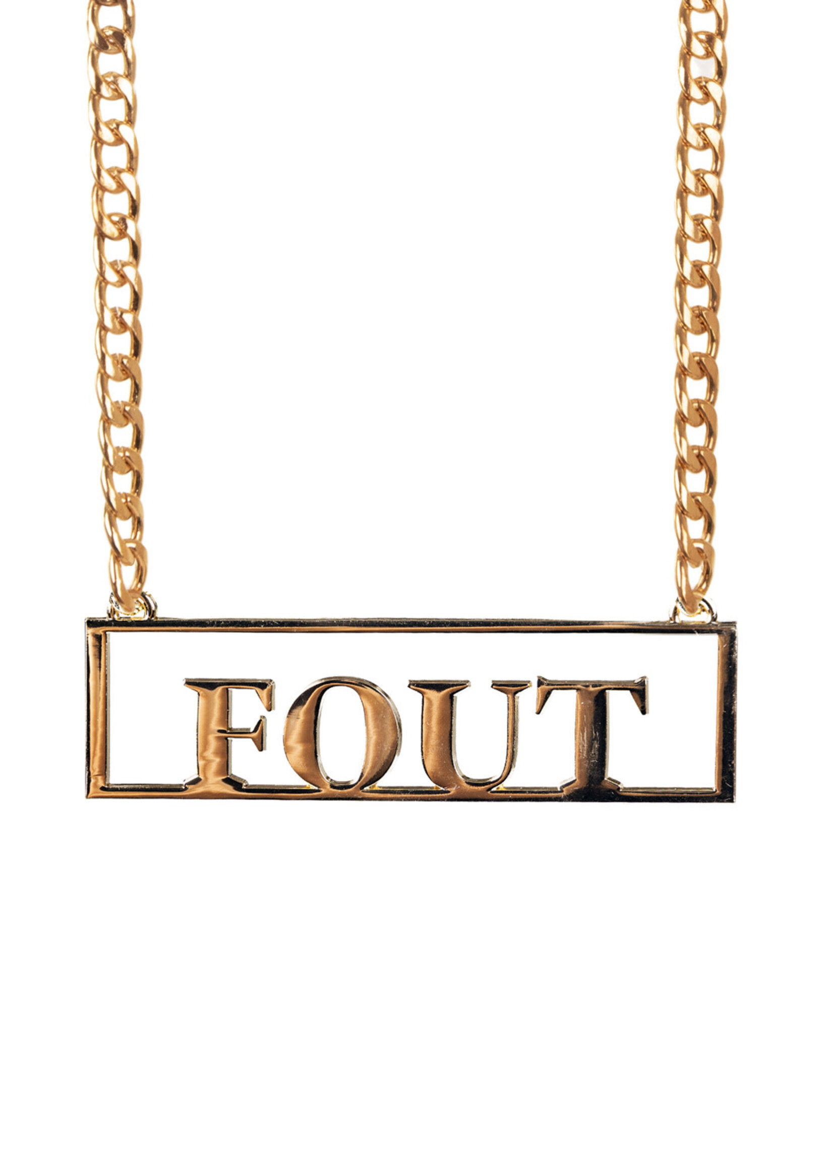 Feestkleding Breda Ketting met hanger Fout