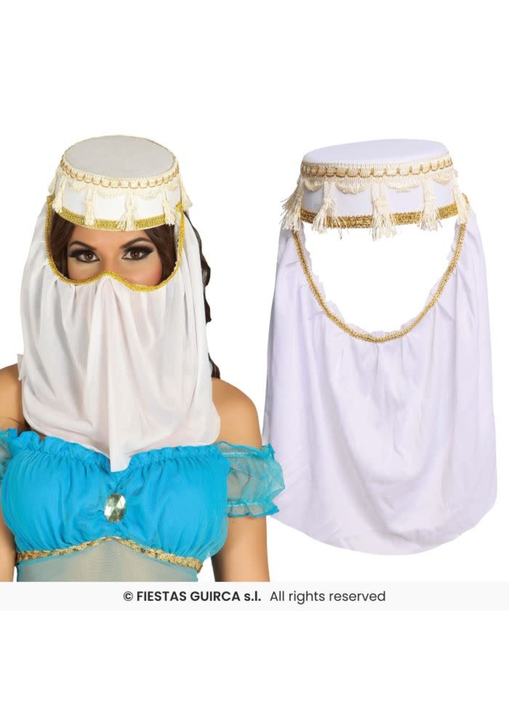Fiestas Guirca Arabische prinsessenhoed