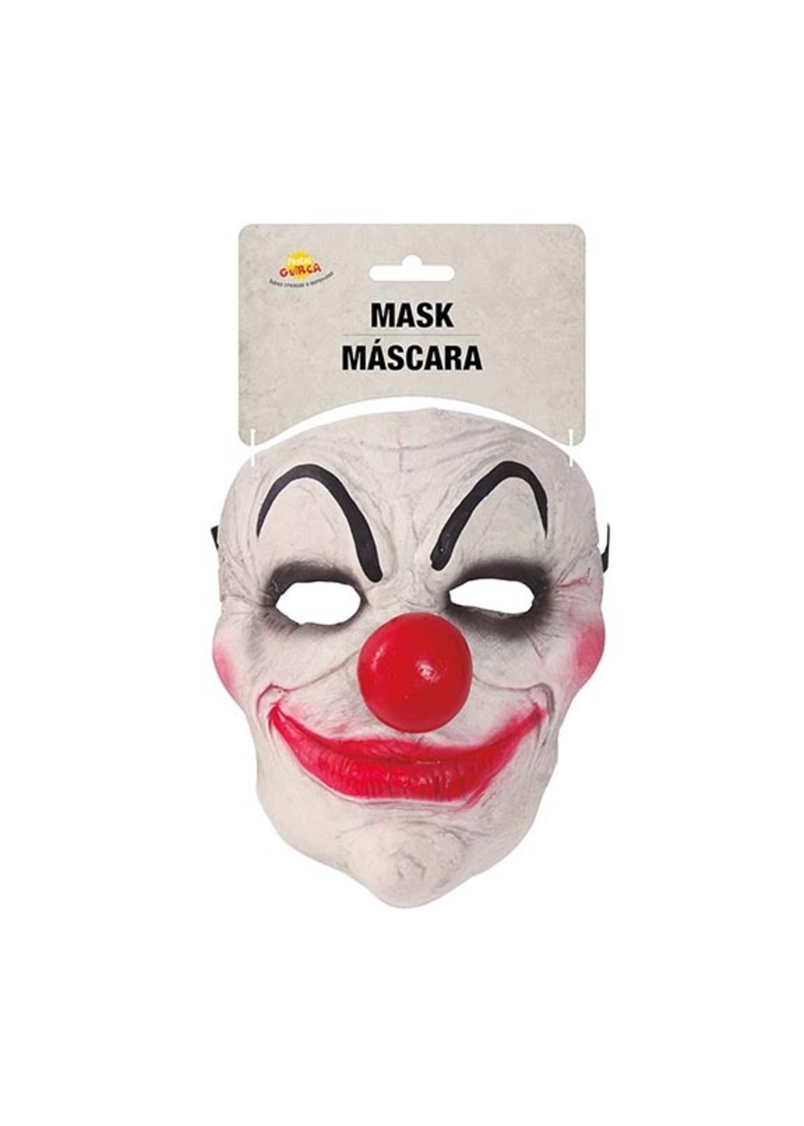 Fiestas Guirca Latex half horror clown masker