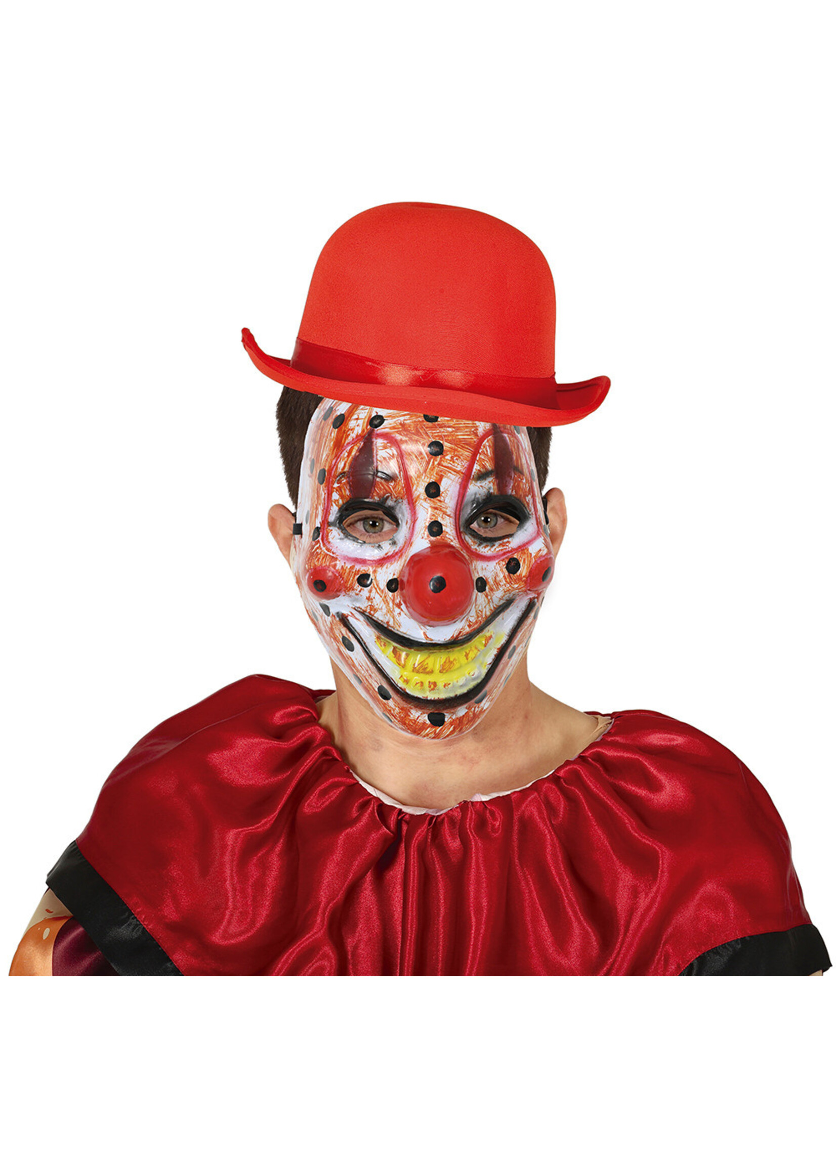 Fiestas Guirca Clown Masker PVC