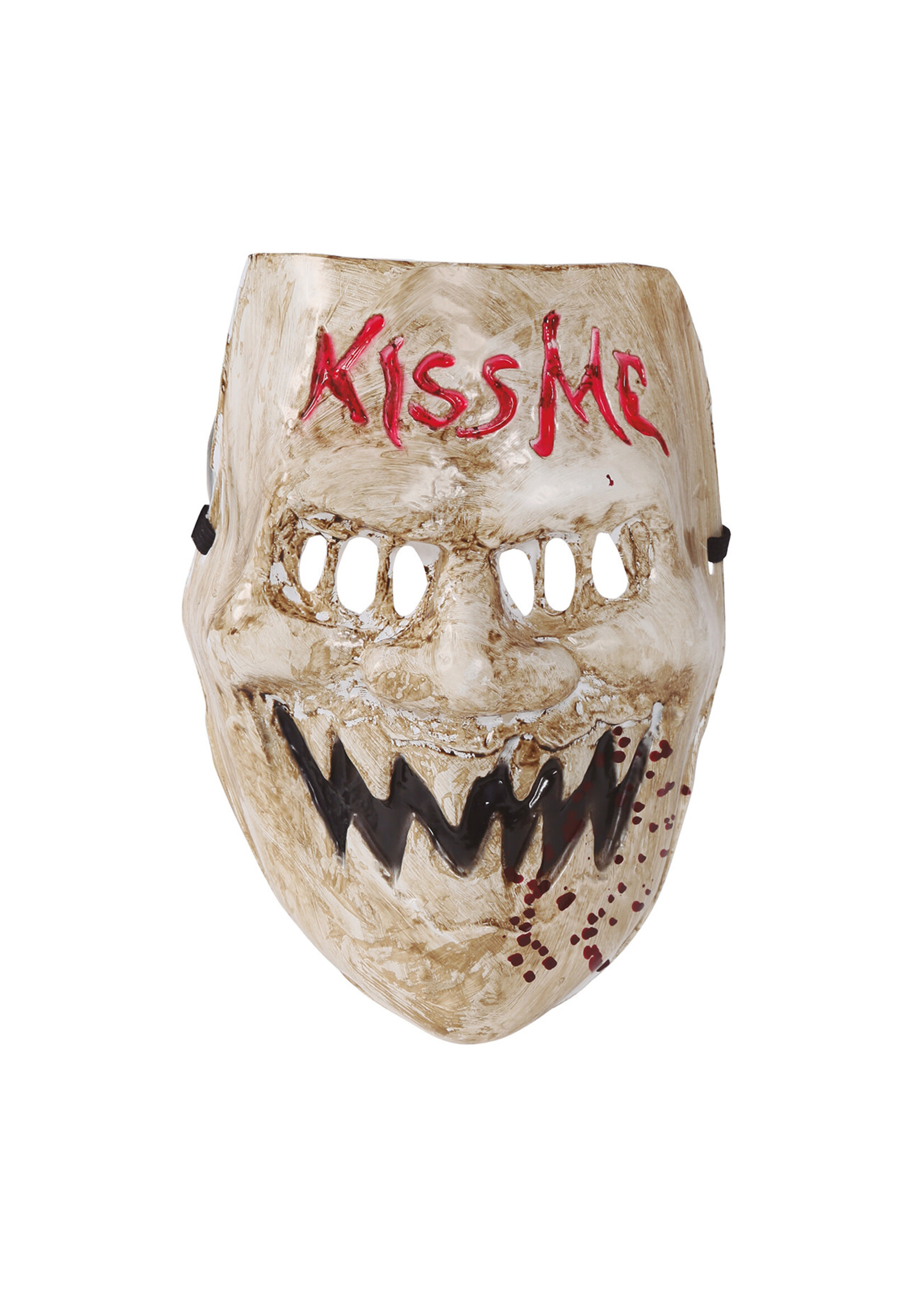 Fiestas Guirca Purge masker "Kiss me" PVC