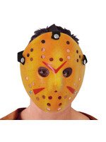 Fiestas Guirca Masker Hockey Geel Jason PVC