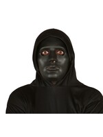 Fiestas Guirca Masker zwart PVC