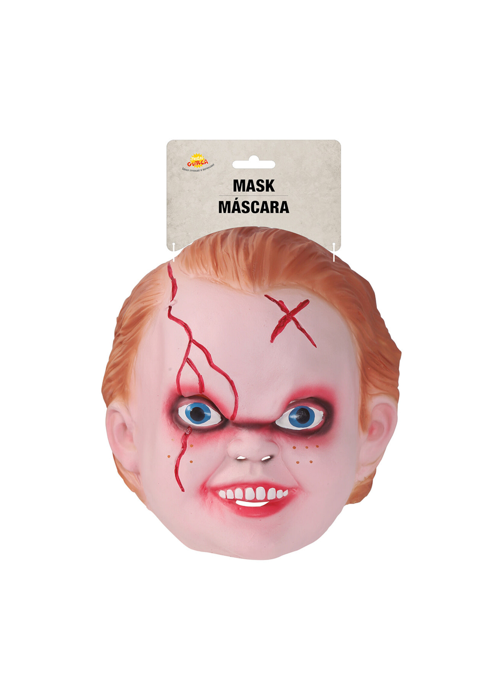 Fiestas Guirca Diabolical boy mask latex
