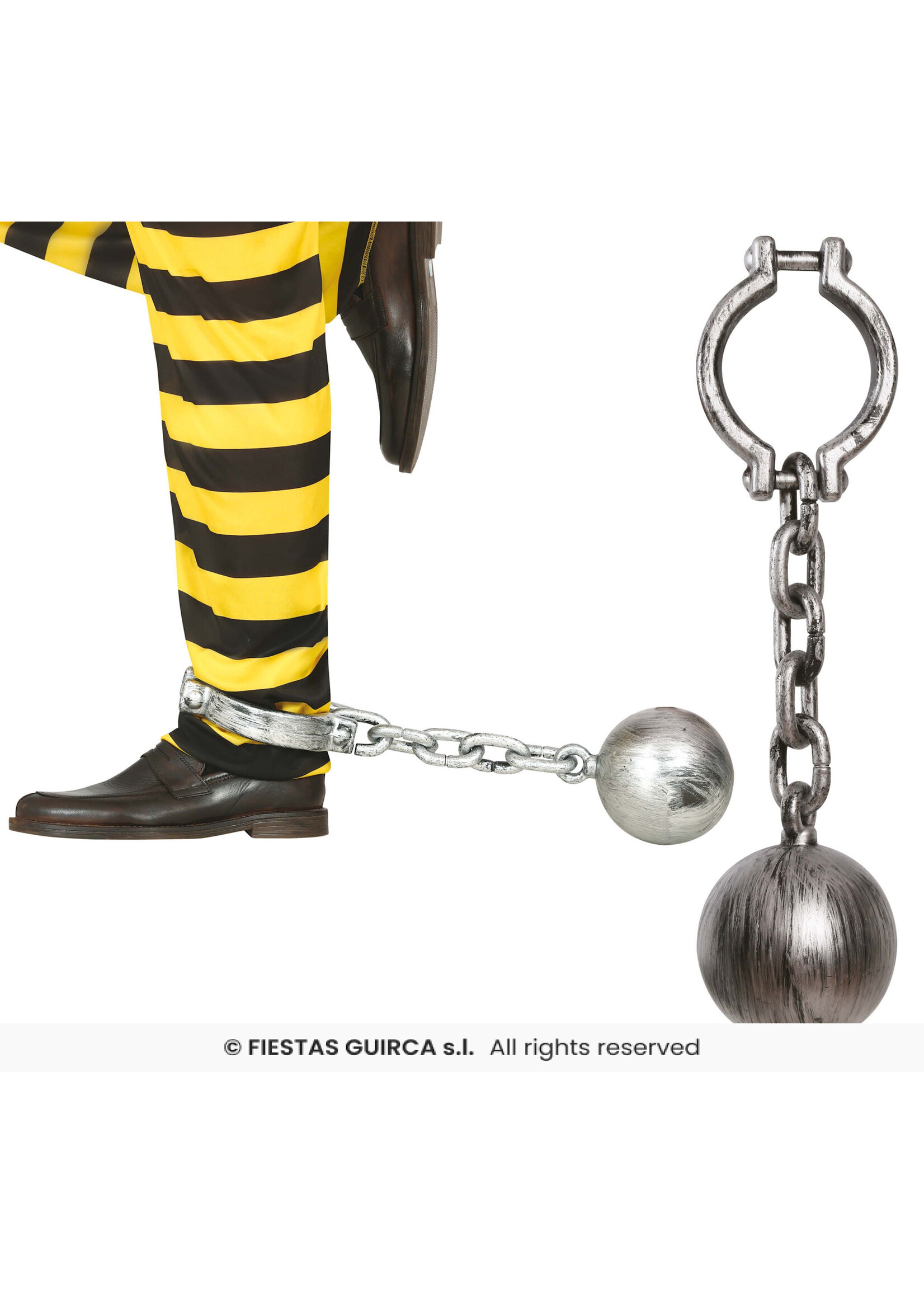 Fiestas Guirca Enkelboei met ketting en kogel