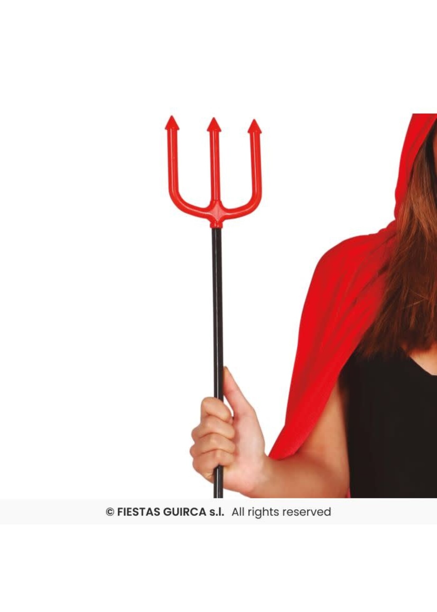 Fiestas Guirca Duivel drietand 51 cm