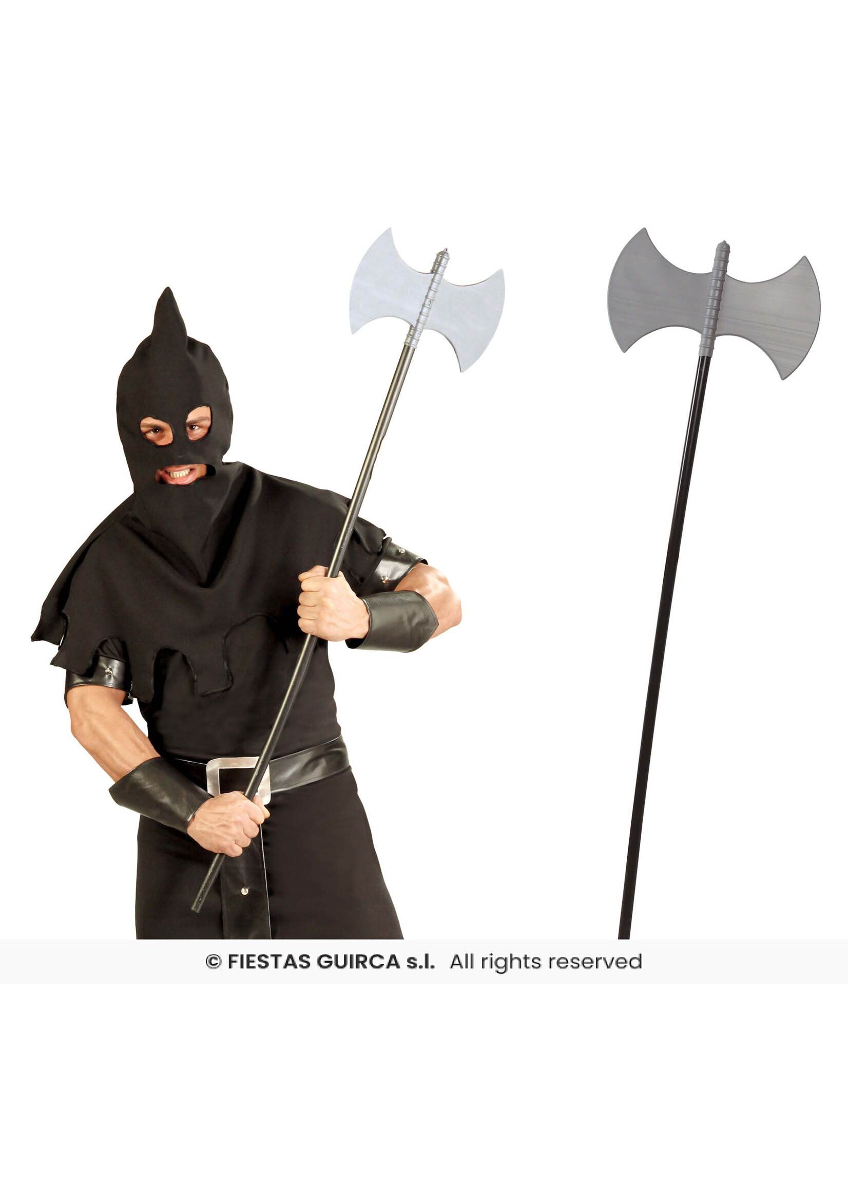 Fiestas Guirca Dubbelzijdige bijl 100 cm PVC