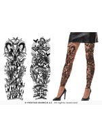 Fiestas Guirca Tattoo panty Halloween Satanisch