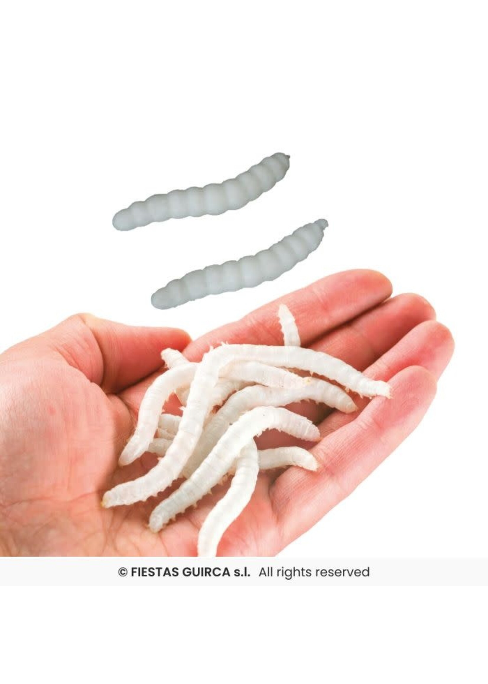 Fiestas Guirca Halloween wormen 20  stuks elastische van 4 cm