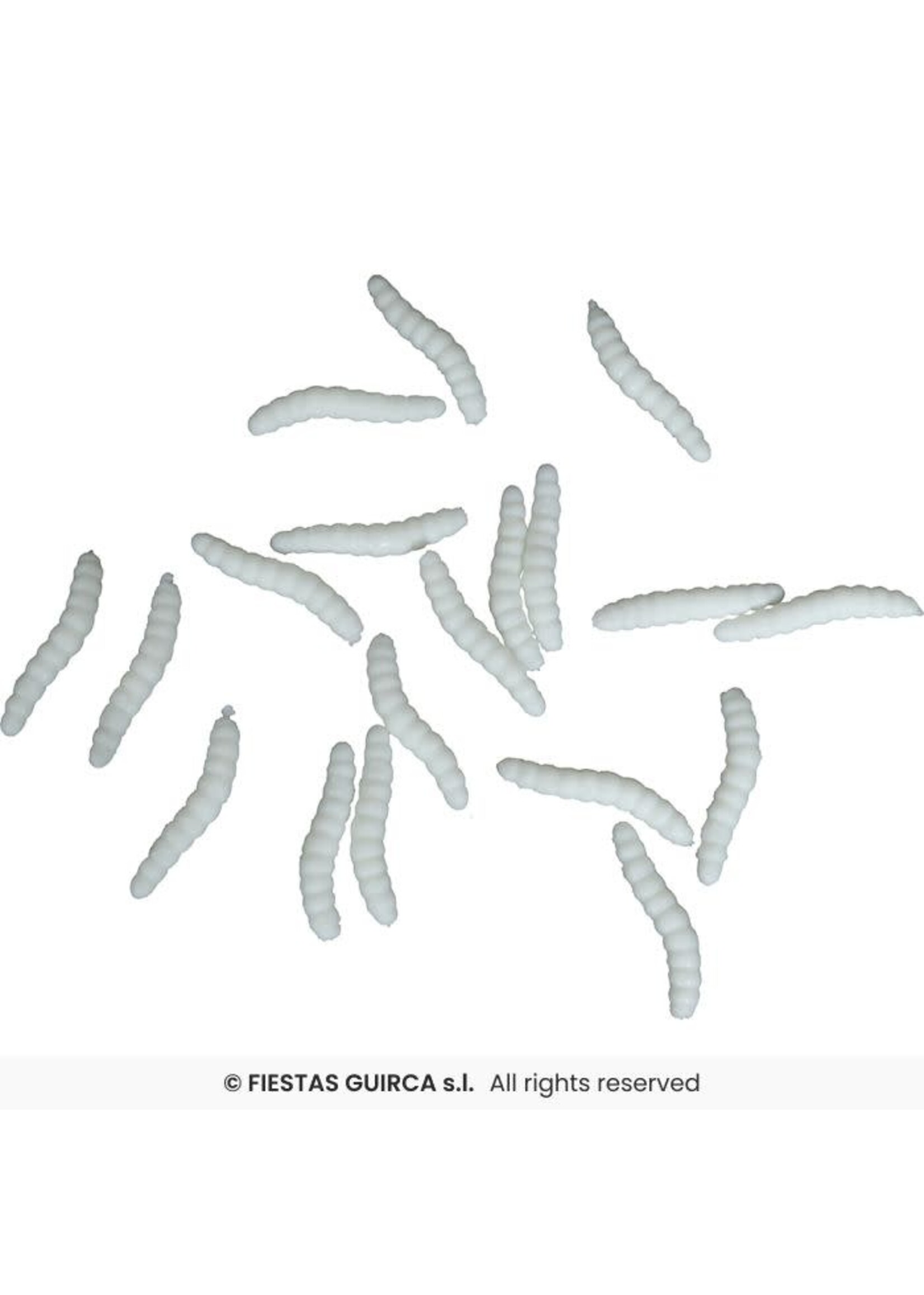 Fiestas Guirca Halloween wormen 20  stuks elastische van 4 cm