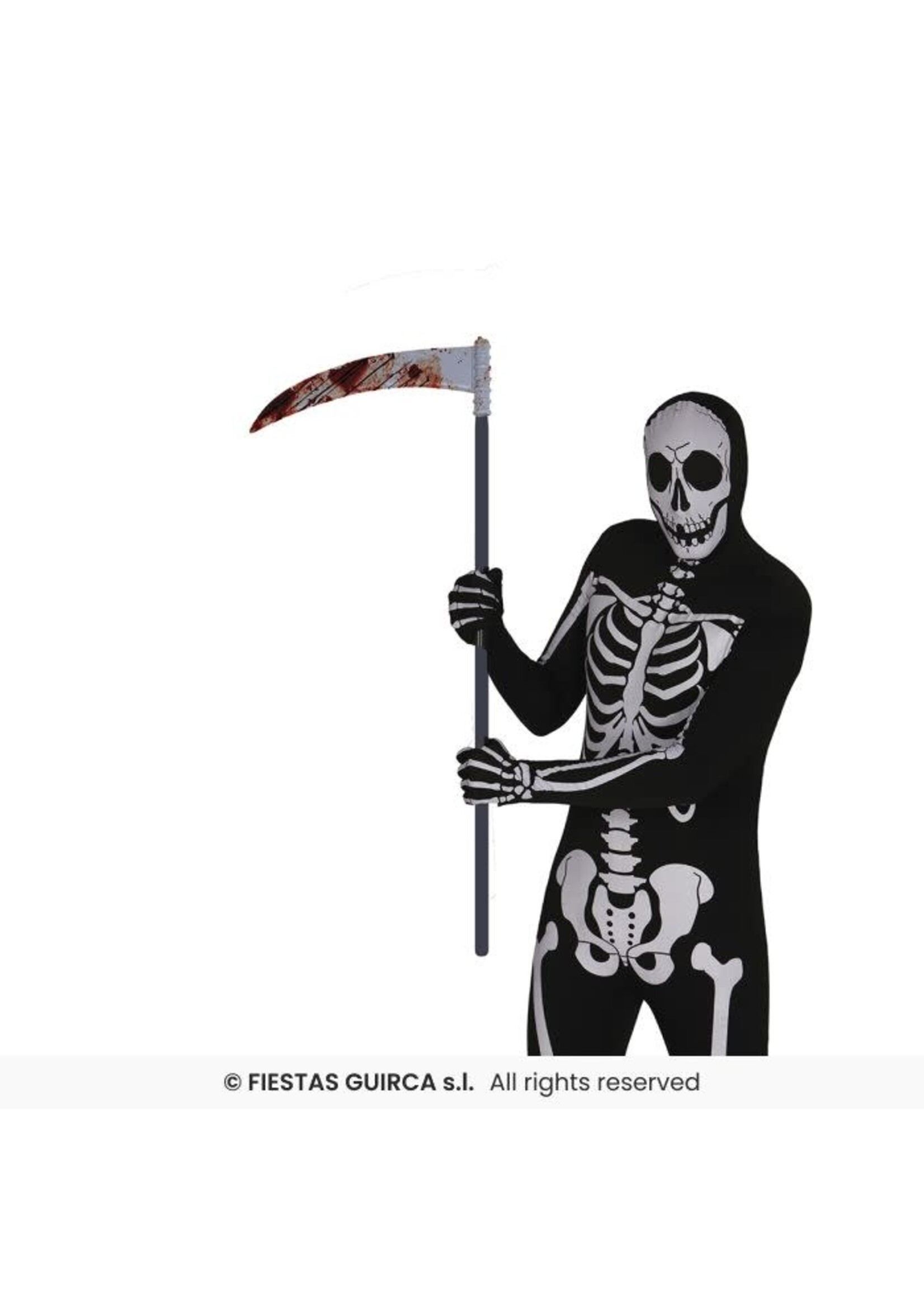 Fiestas Guirca Zeis met bloed 95 cm