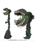 Fiestas Guirca Vleesetende plant met licht, geluid en beweging