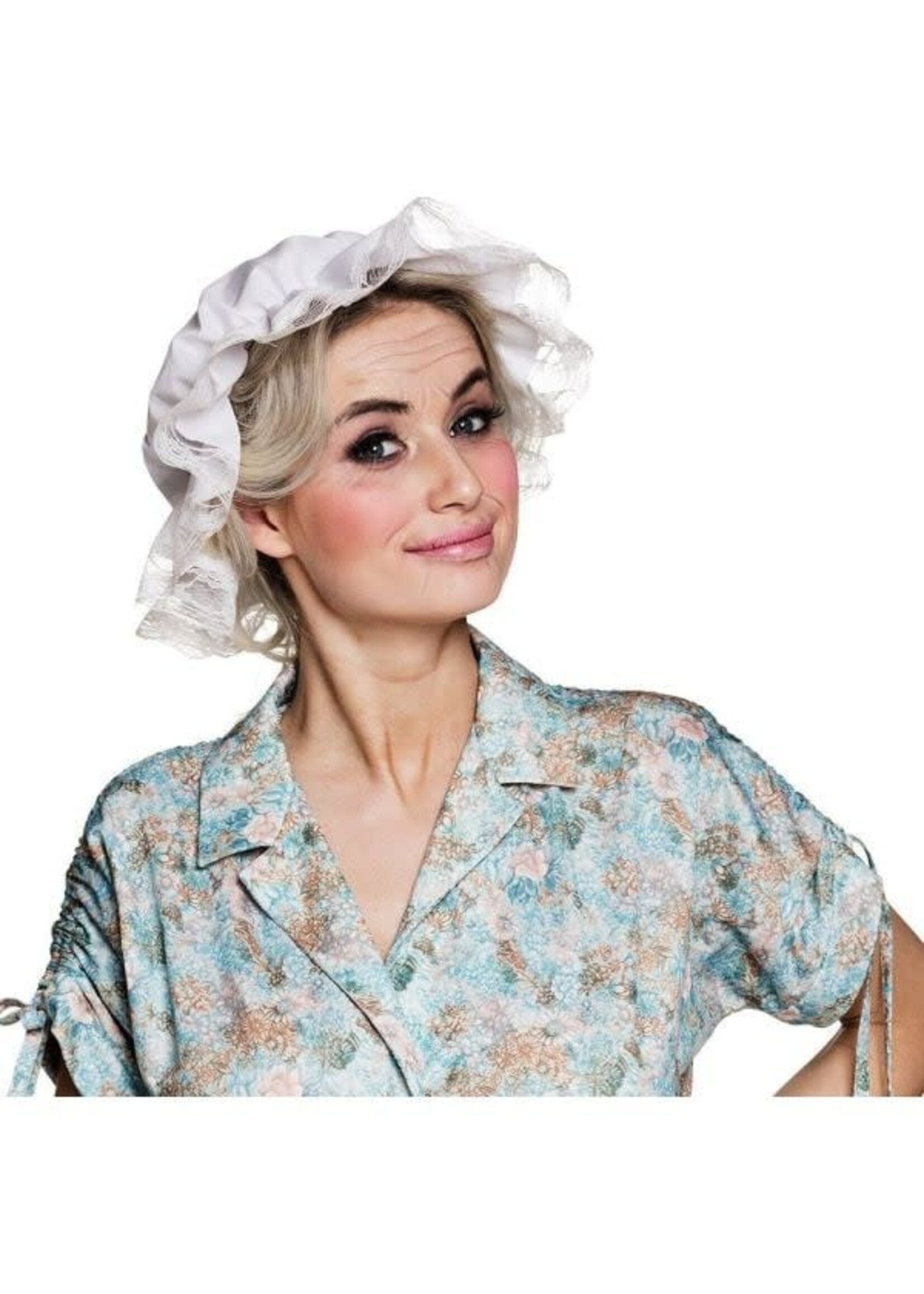 Feestkleding Breda Oma muts Saartje met kant