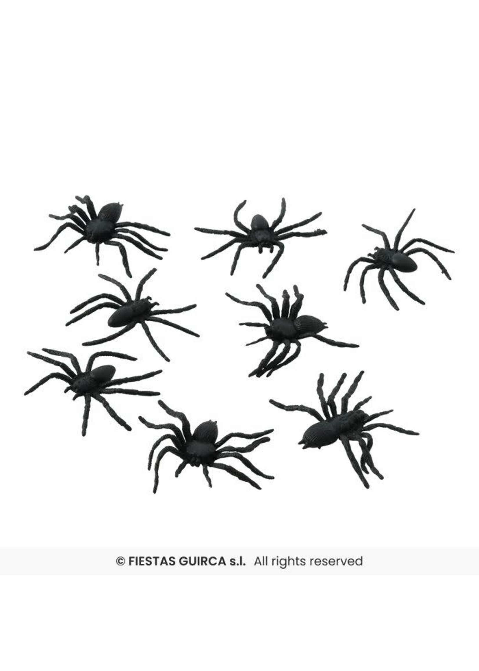 Fiestas Guirca 8 spinnen 6 cm