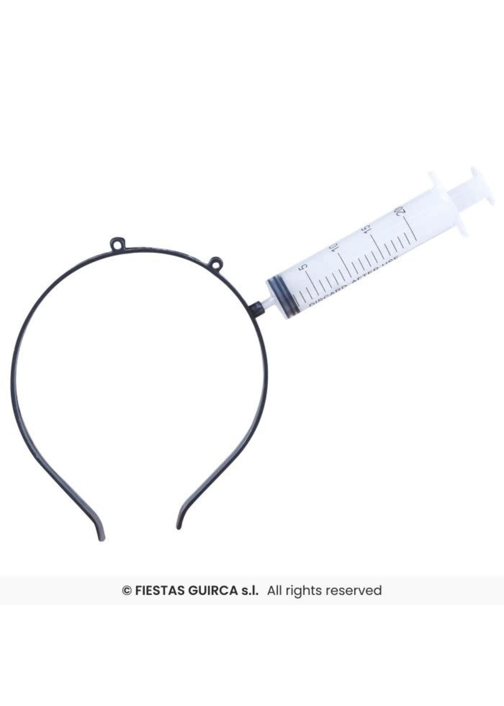 Fiestas Guirca Diadeem met spuit