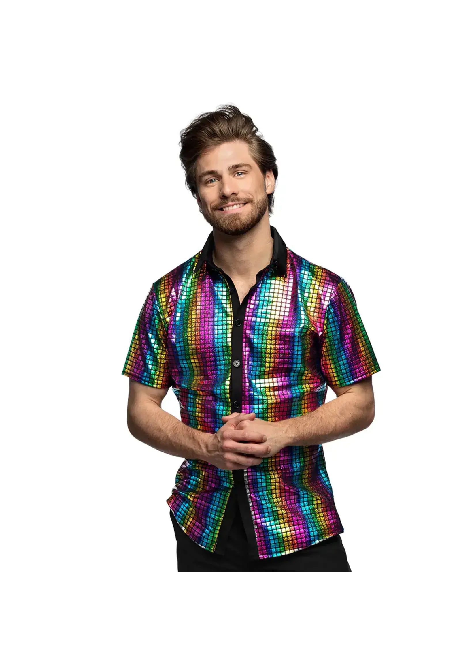 Boland Shirt Disco Diamond regenboog