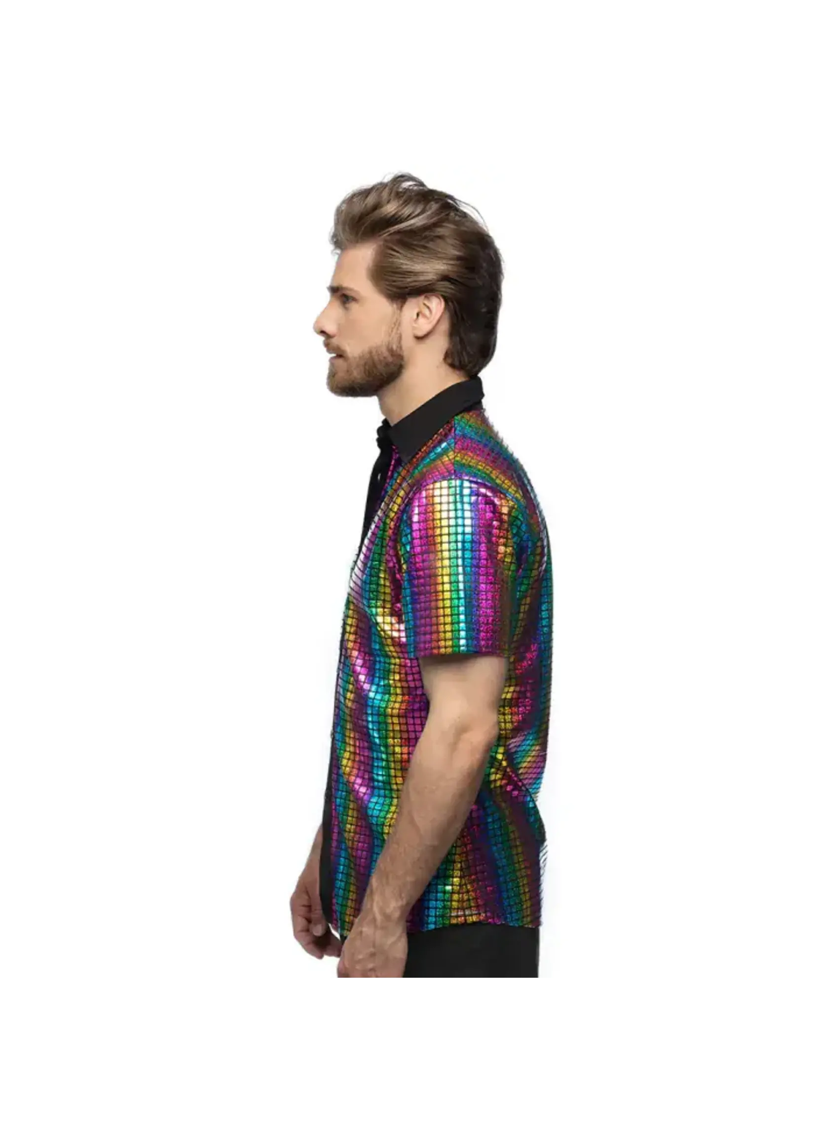 Boland Shirt Disco Diamond regenboog