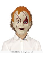 Fiestas Guirca Manische pop masker kind PVC