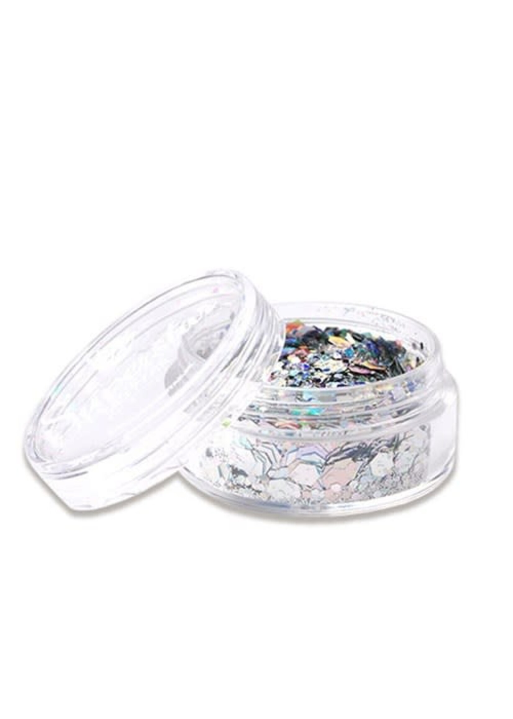 Superstar Chunky glitter Laser Silver (8ml)