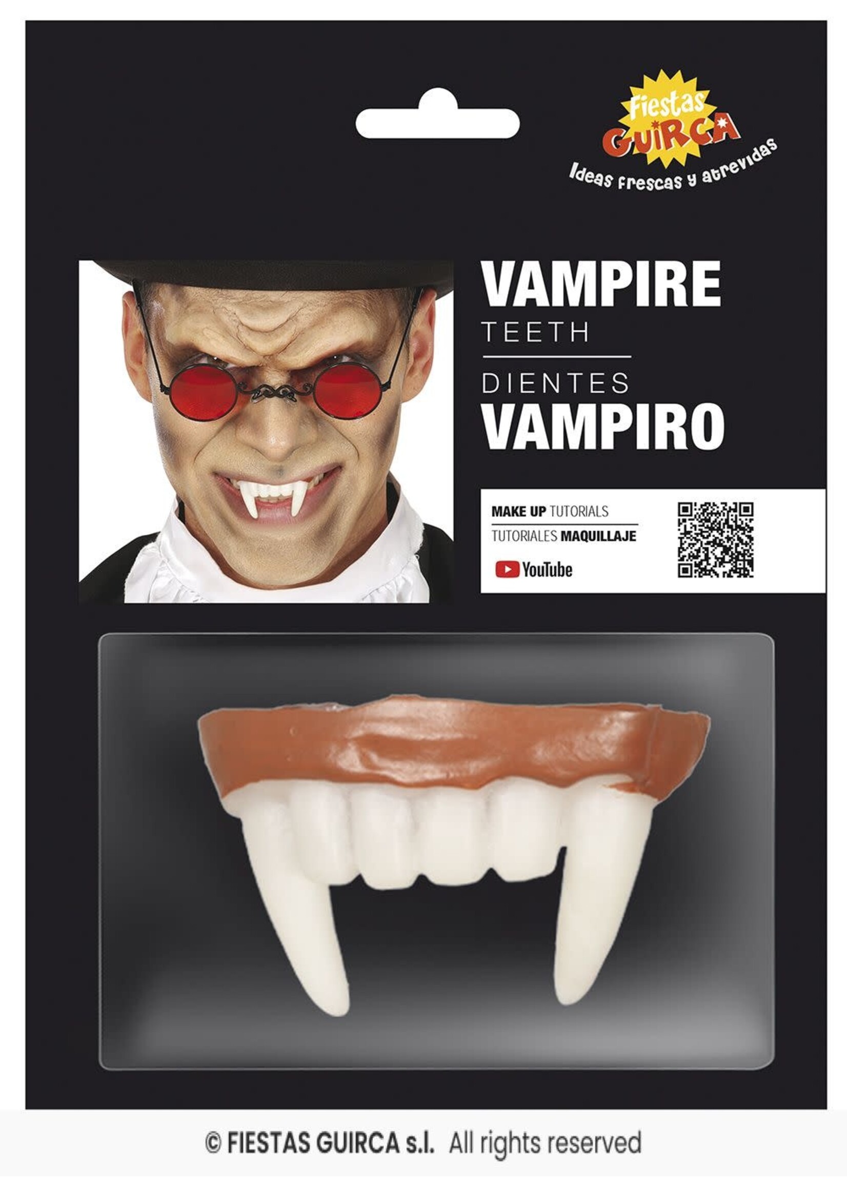 Fiestas Guirca Vampier tanden gebitje