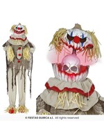 Fiestas Guirca Vogelverschrikker clown licht geluid en beweging