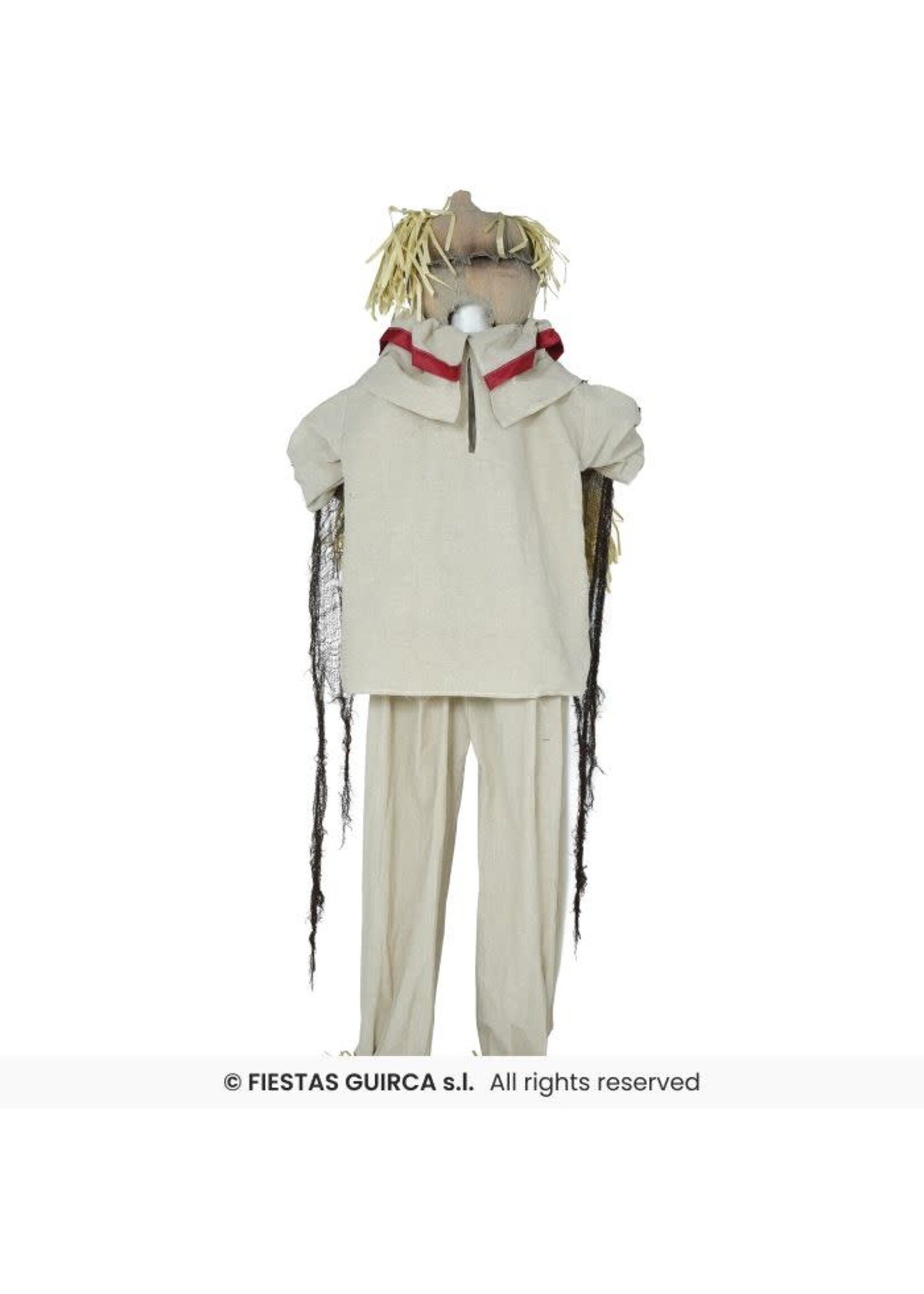 Fiestas Guirca Vogelverschrikker clown licht geluid en beweging