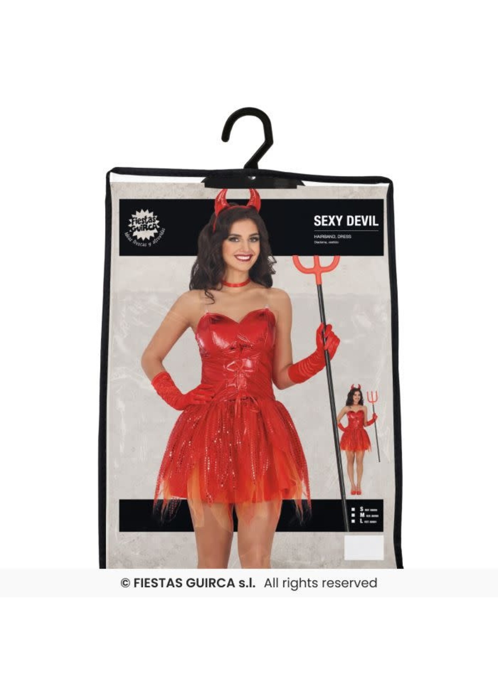 Fiestas Guirca Sexy duivel, volwassenen