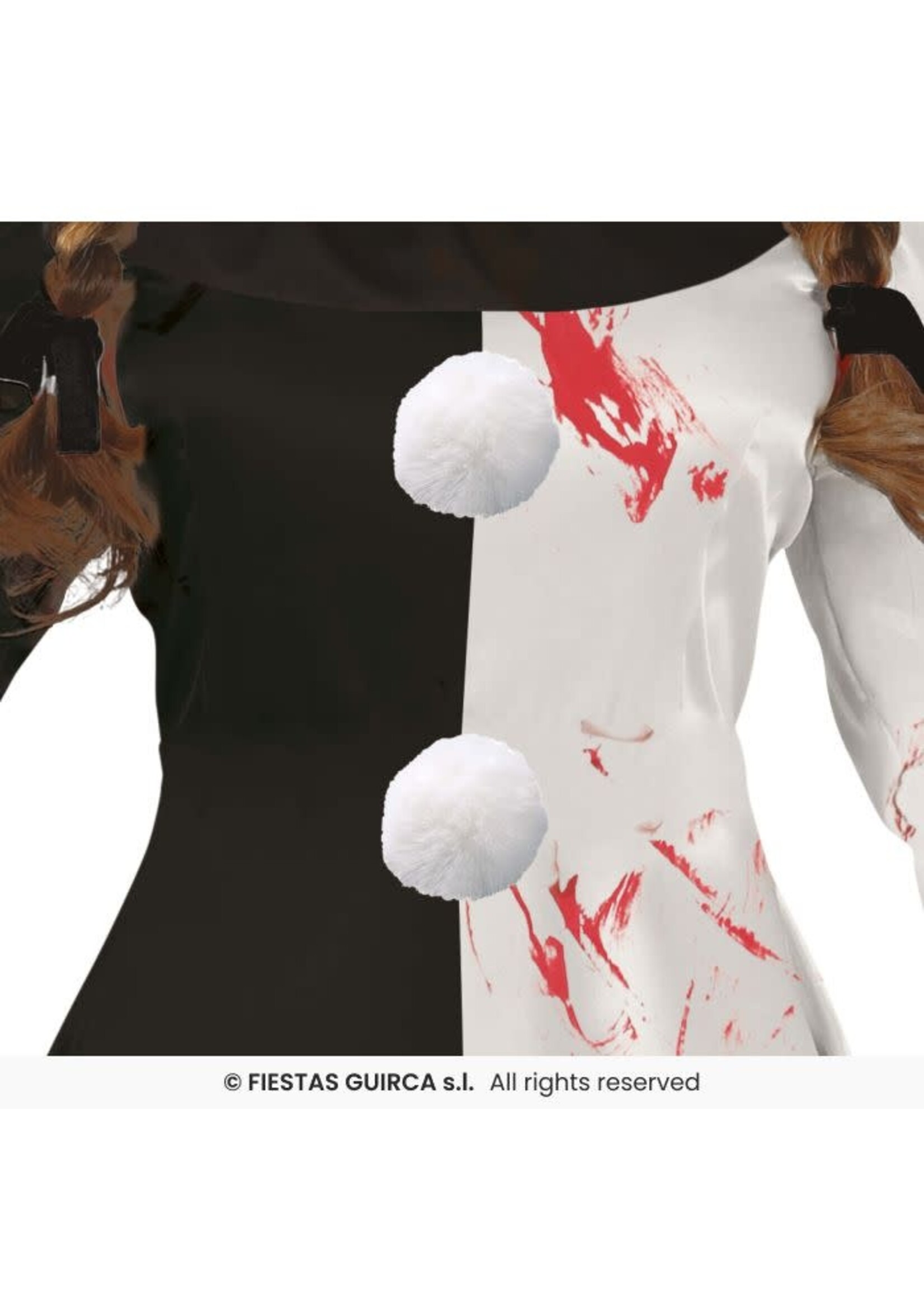 Fiestas Guirca Verschrikkelijke clown volwassenen