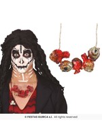 Fiestas Guirca Bloederige Oogketting