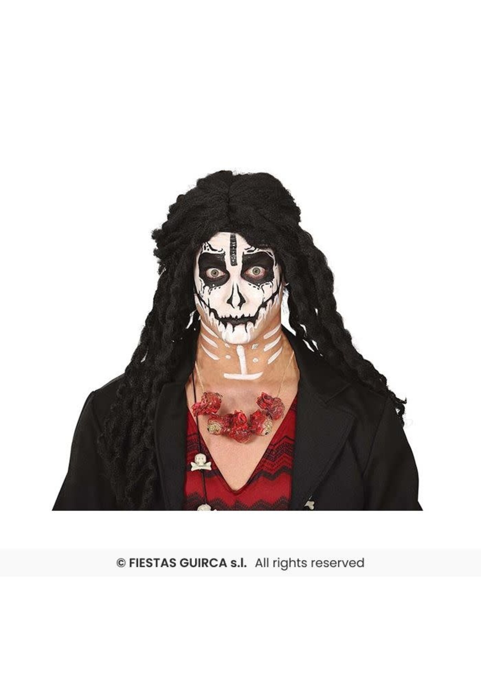 Fiestas Guirca Bloederige Oogketting