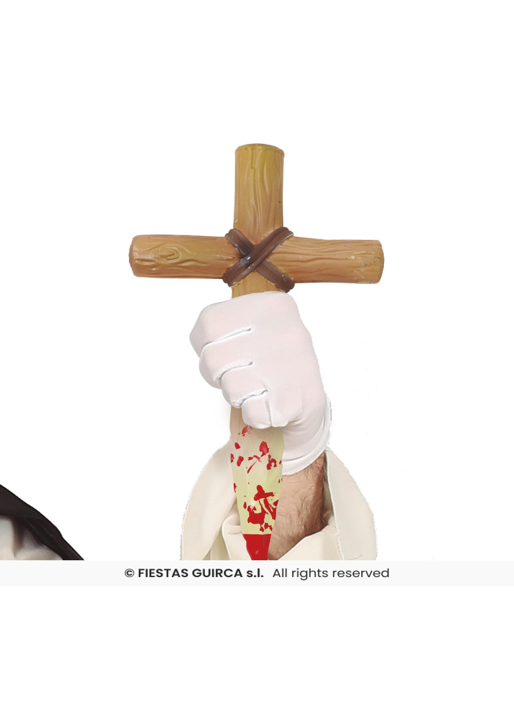 Fiestas Guirca Kruis staak 30 cm