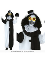 Fiestas Guirca Clownskelet licht geluid en beweging 170 cm