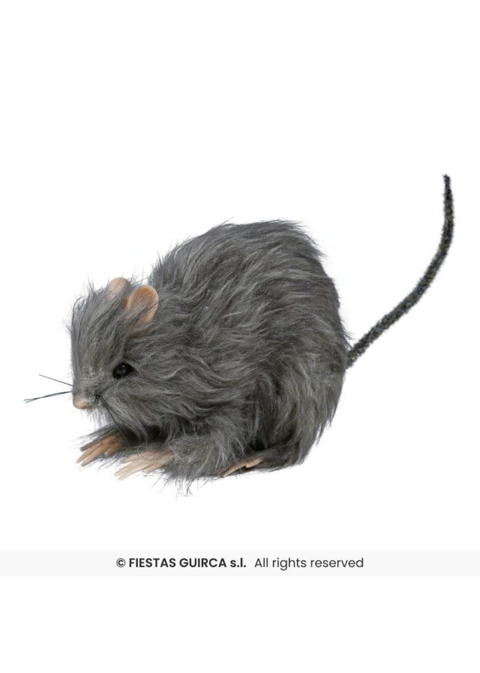 Fiestas Guirca Kleine Harige Rat  15 cm