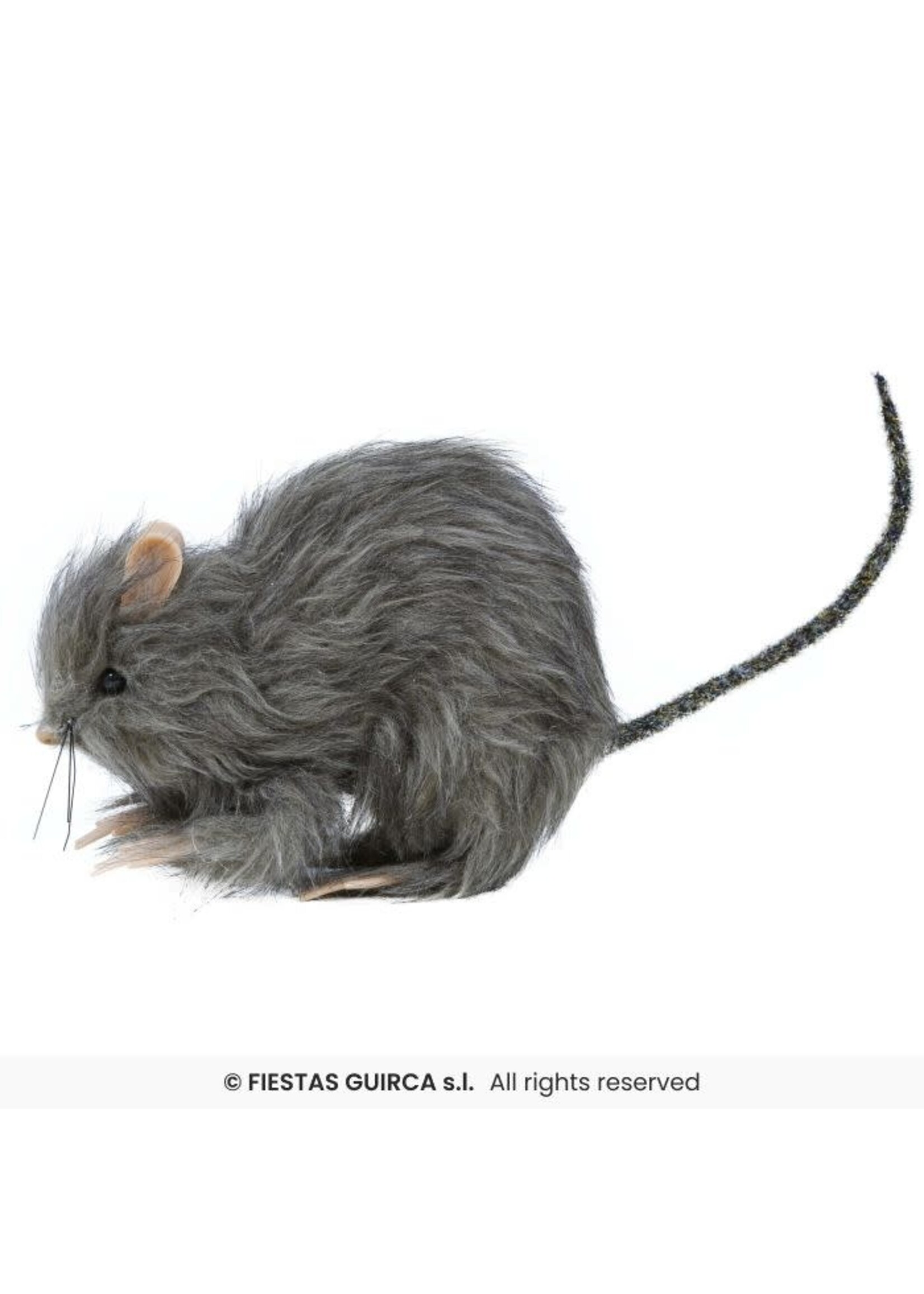Fiestas Guirca Kleine Harige Rat  15 cm