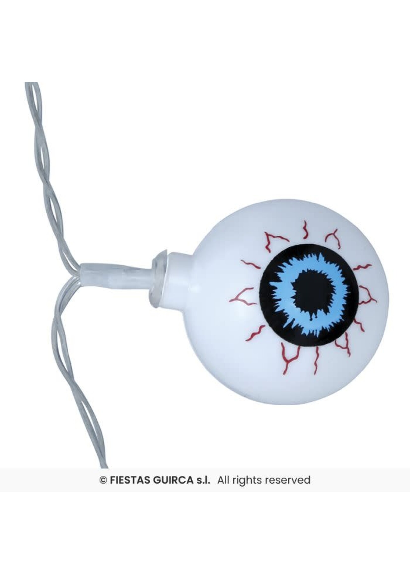 Fiestas Guirca Guirlande oogballen LED 130 cm