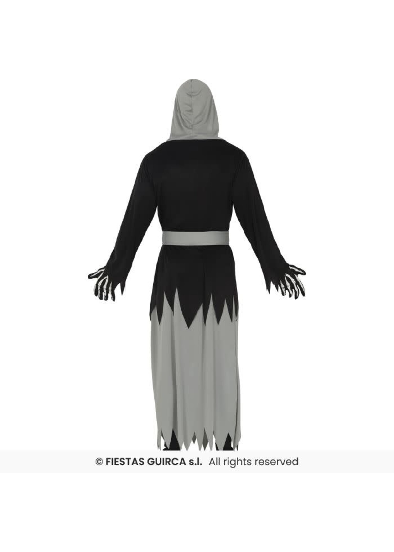 Fiestas Guirca Skelet mysticus kostuum volwassenen