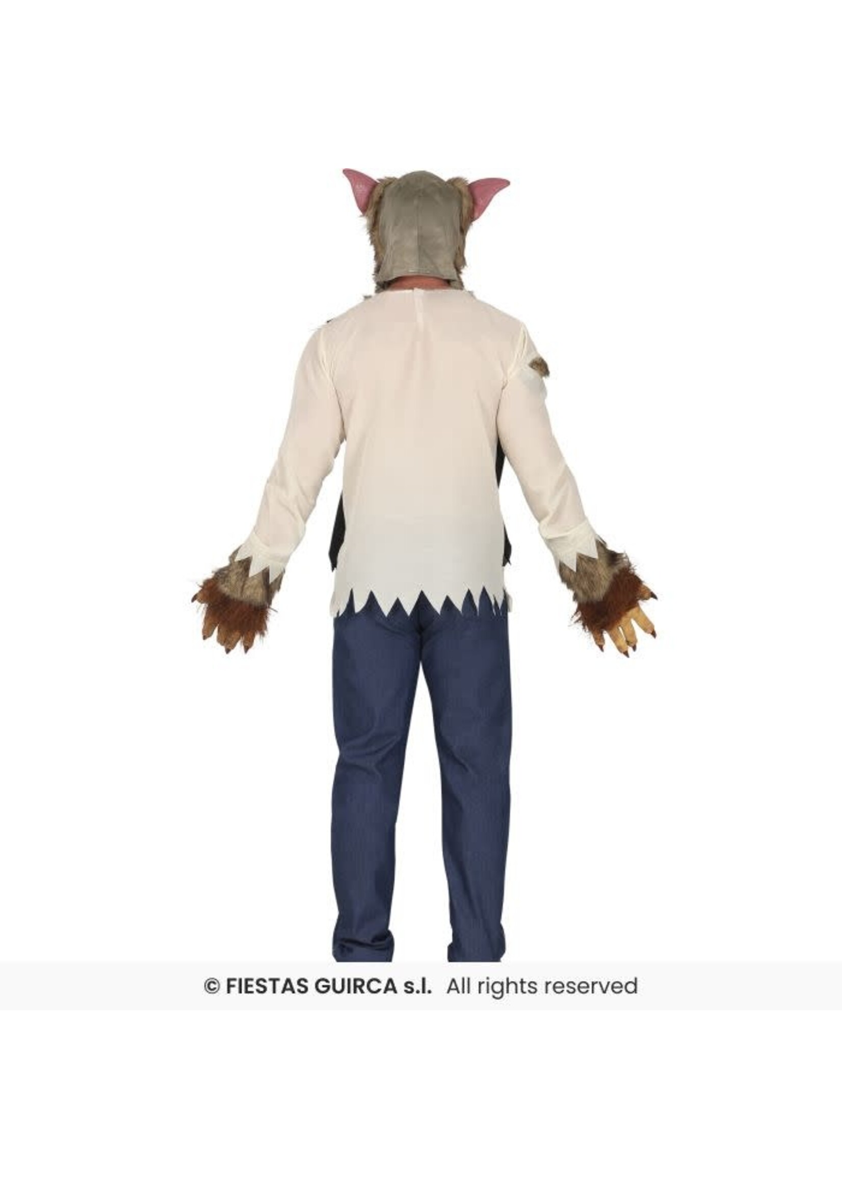 Fiestas Guirca Kostuum moordende weerwolf