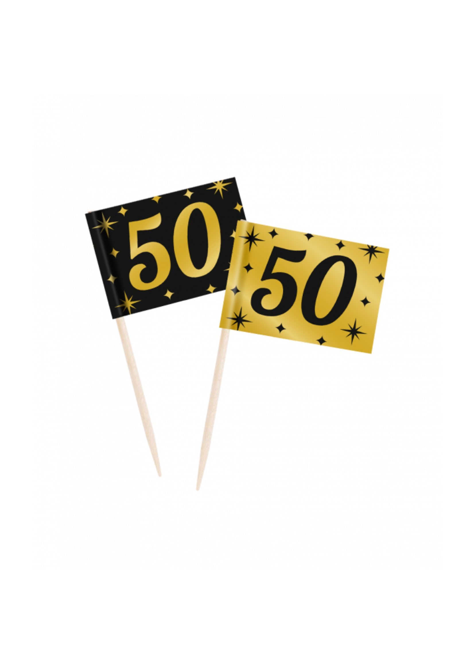 Feestkleding Breda Cocktail prikkers zwart/goud 50 jaar