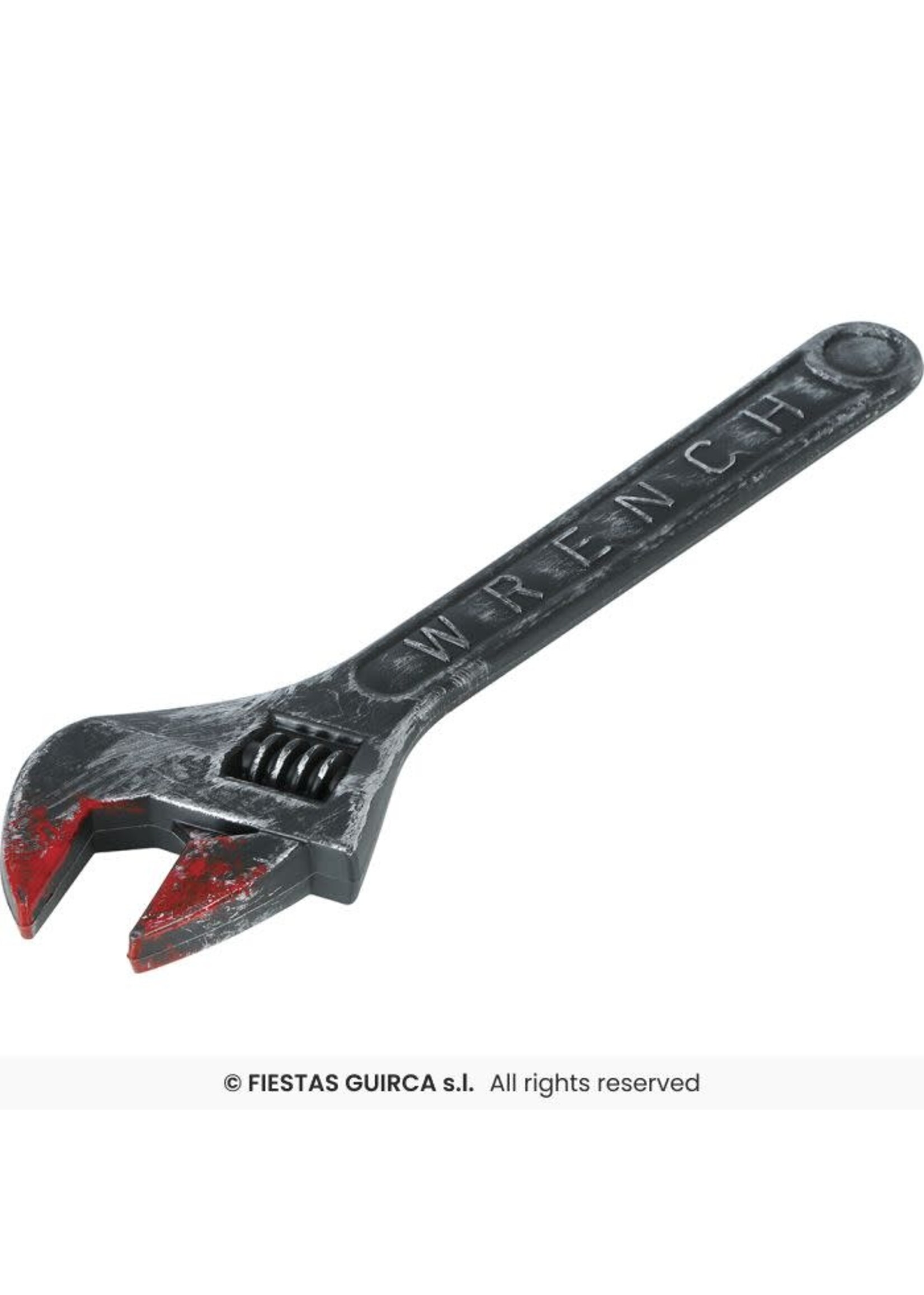 Fiestas Guirca Moersleutel met bloed 45cm