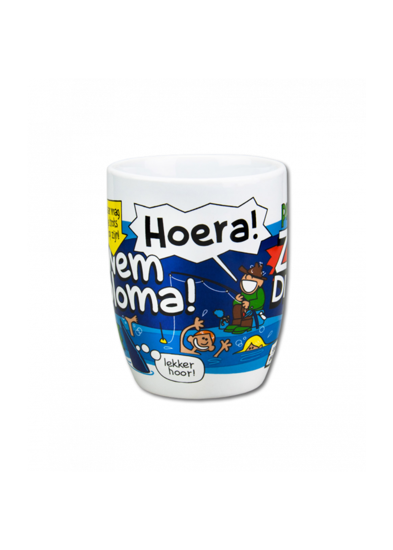 Feestkleding Breda Mok cartoon Zwemdiploma