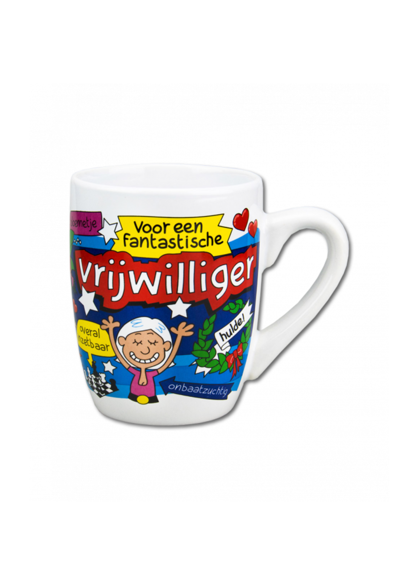 Feestkleding Breda Mok cartoon Vrijwilliger