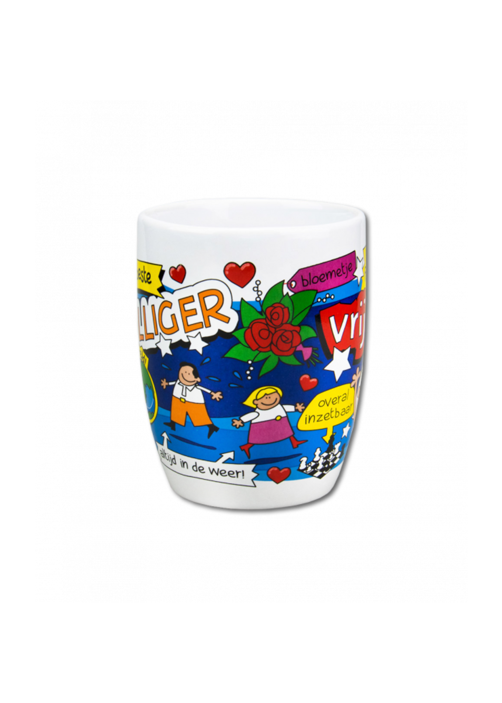 Feestkleding Breda Mok cartoon Vrijwilliger