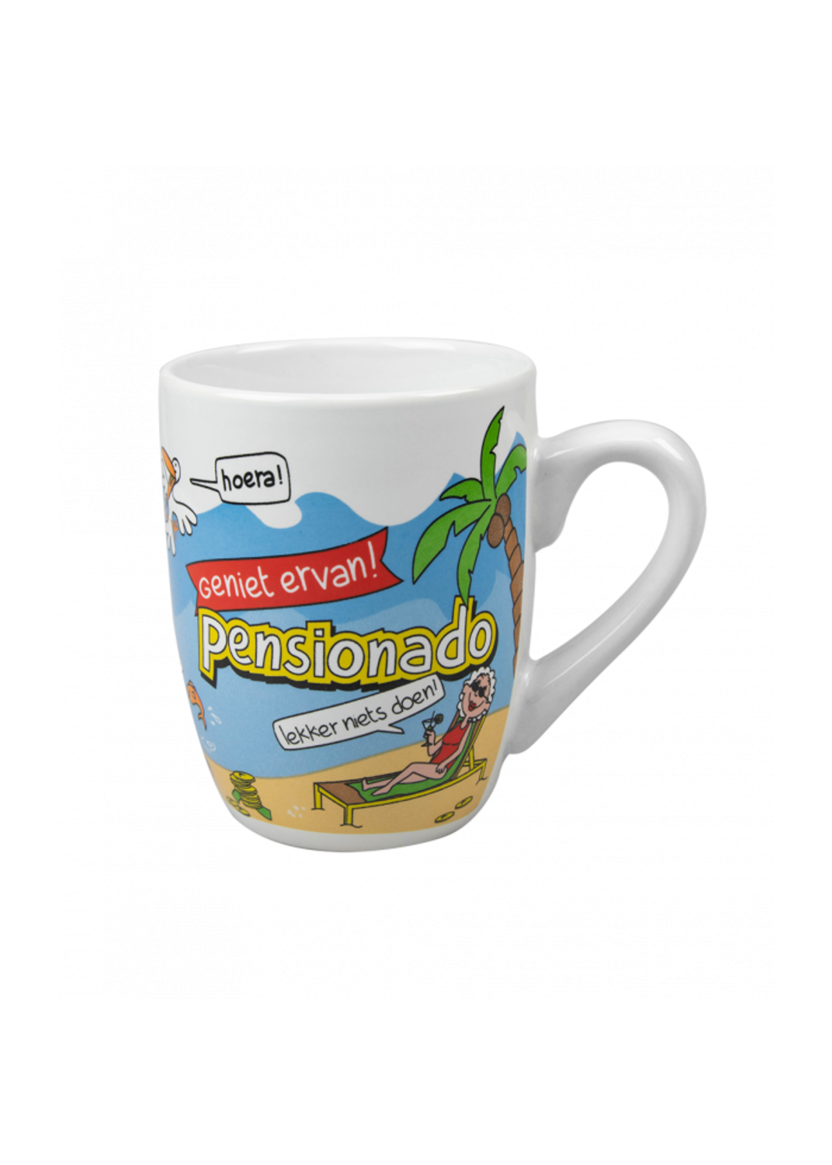 Feestkleding Breda Mok cartoon Pensionado
