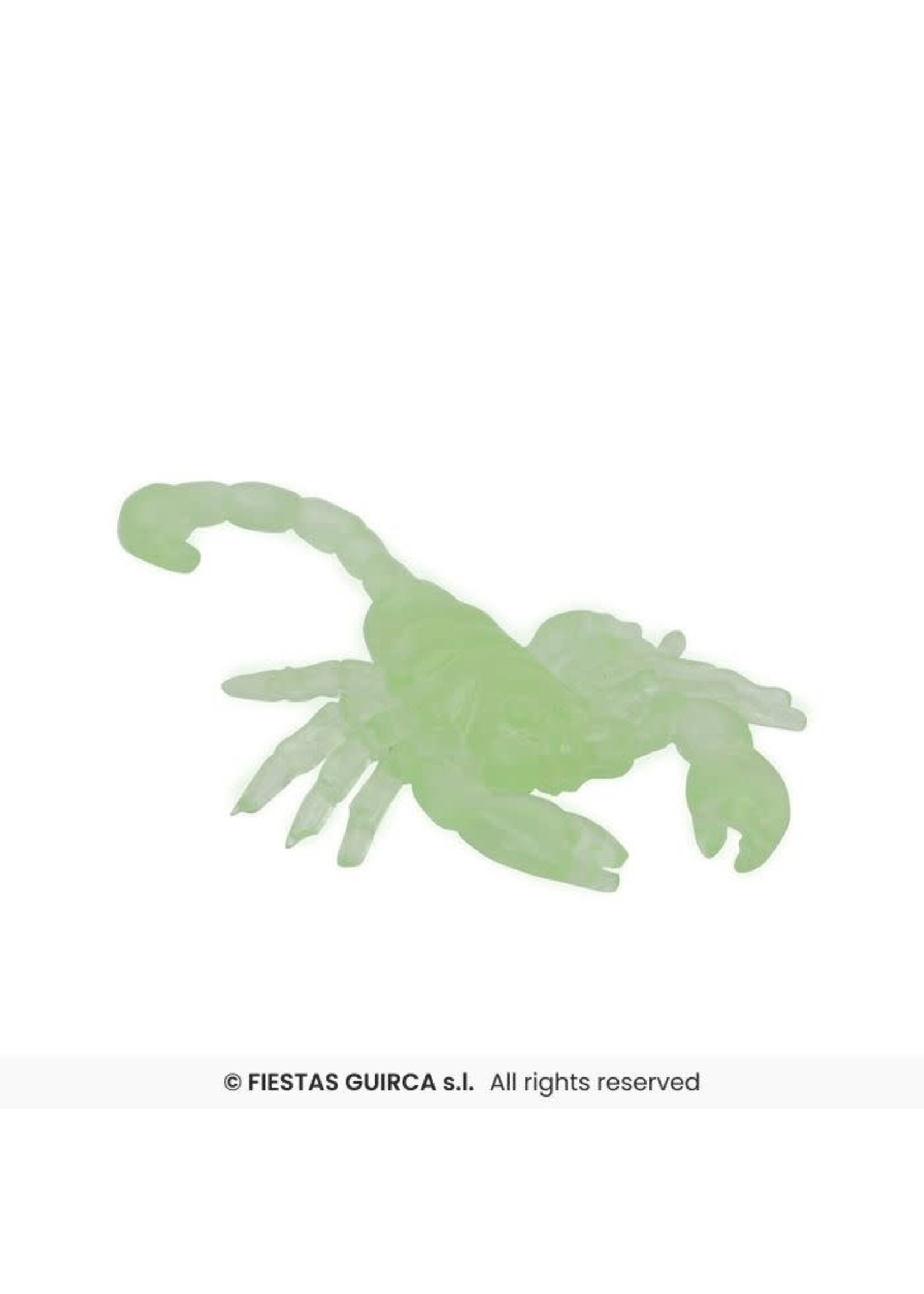 Fiestas Guirca Schorpioenen glow in the dark 8-pack